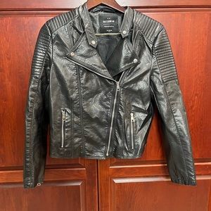 Faux Leather Jacket